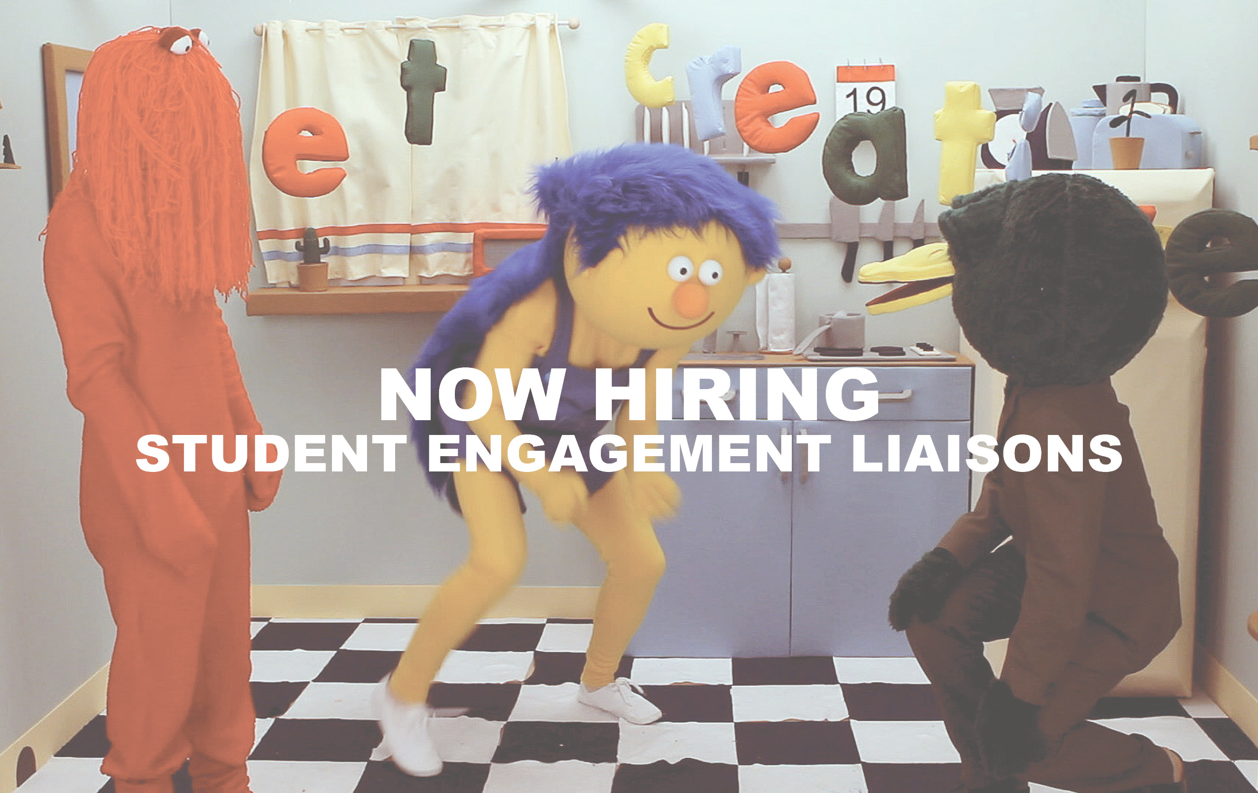Now Hiring Student Engagement Liaisons