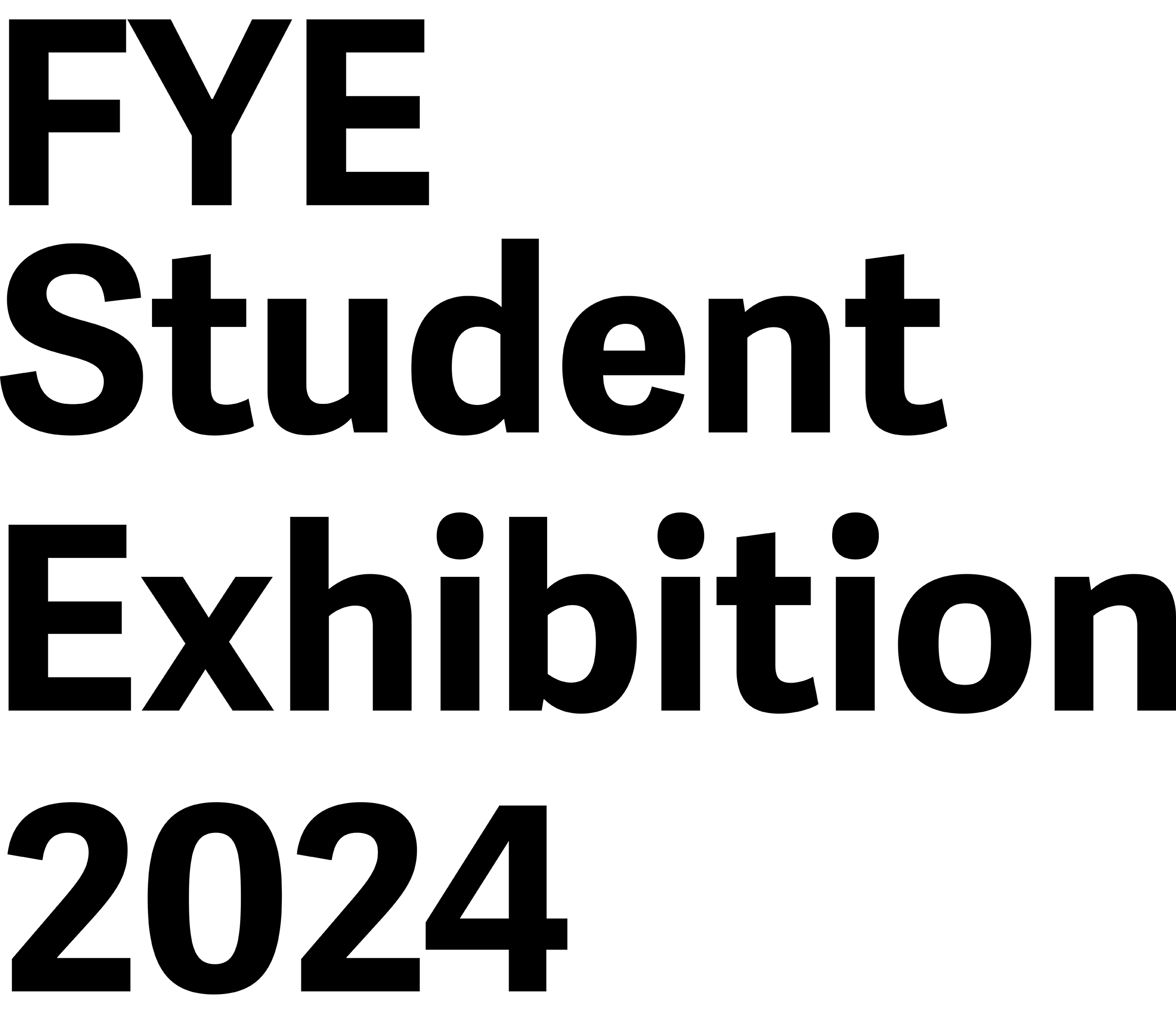 FYE Student Exhibition Opening Reception March 29