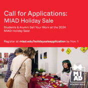 Call for MIAD Holiday Sale Applications