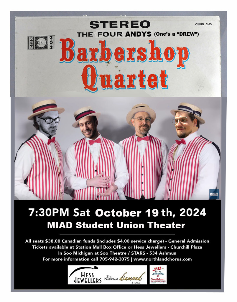 The 4 Andys! Barbershop Review, Oct. 19