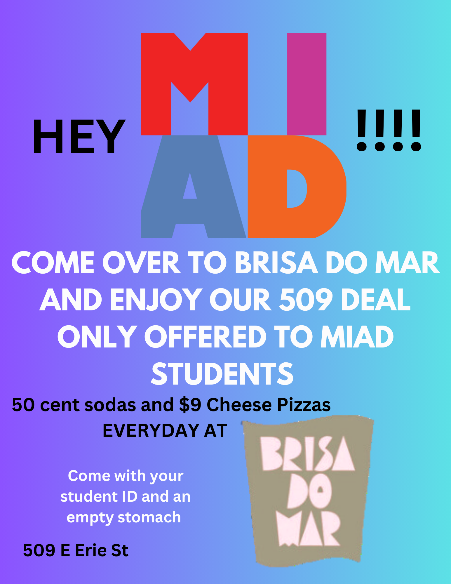 Student deals at Brisa Do Mar