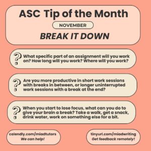 ASC Tip of the Month