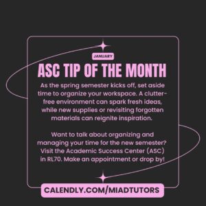 ASC Tip of the Month