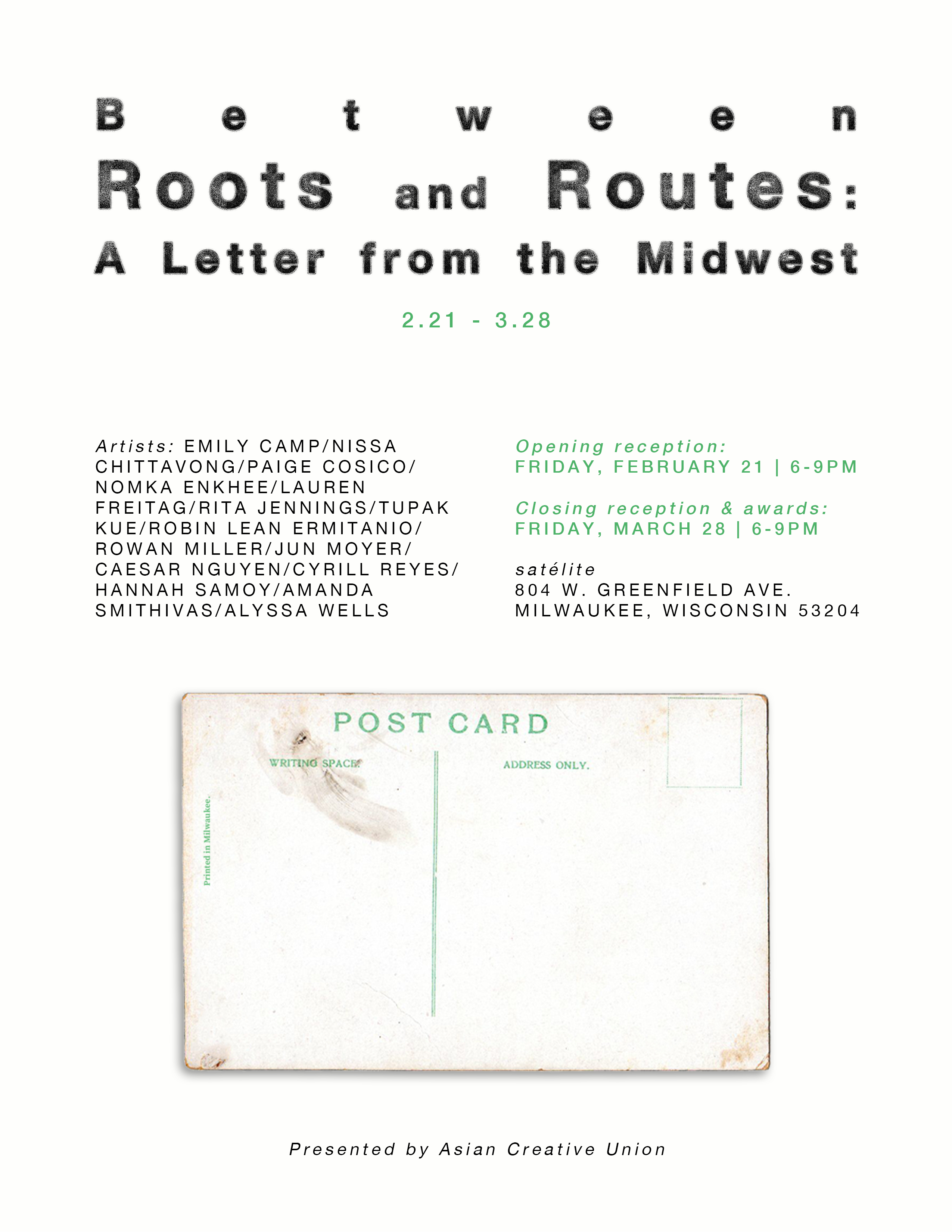 Between Roots and Routes: A Letter from the Midwest by ACU, Feb. 21