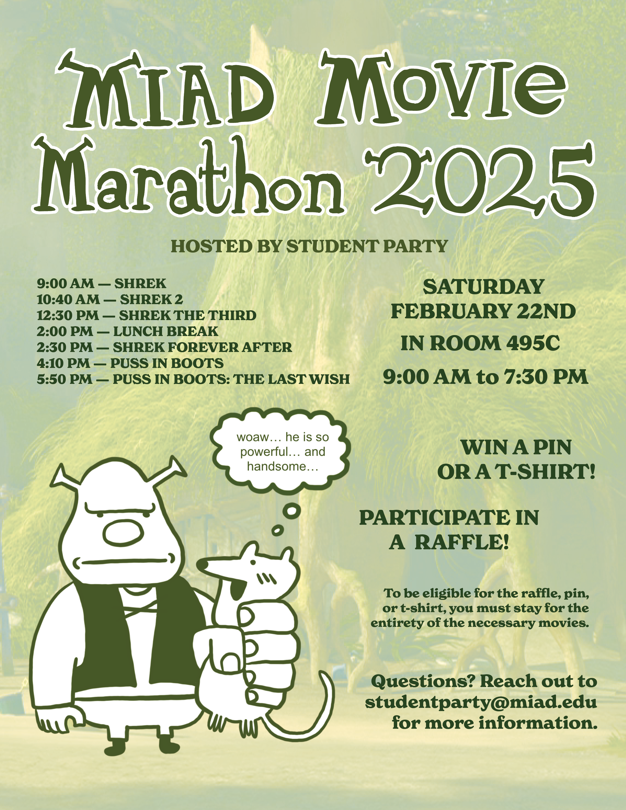 MIAD Movie Marathon 2025, Feb. 22