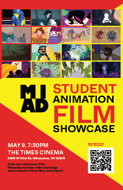 MIAD Senior Thesis Animation Showcase, May 9