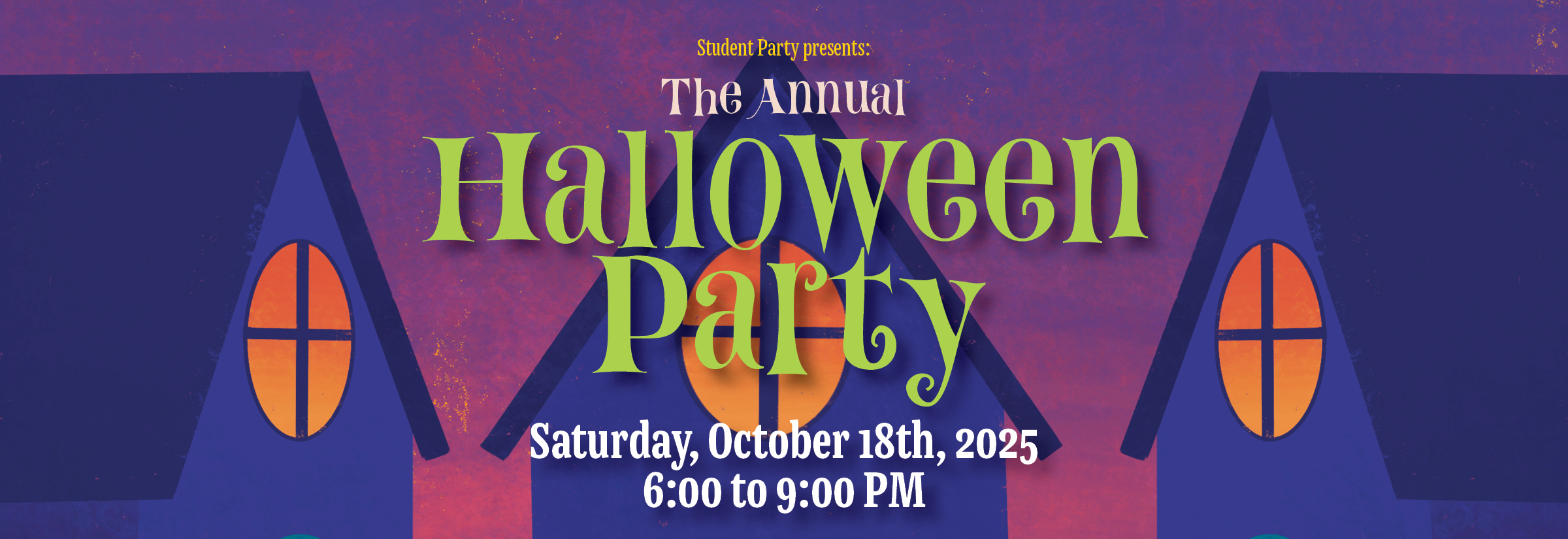 Halloween Party, Oct. 18
