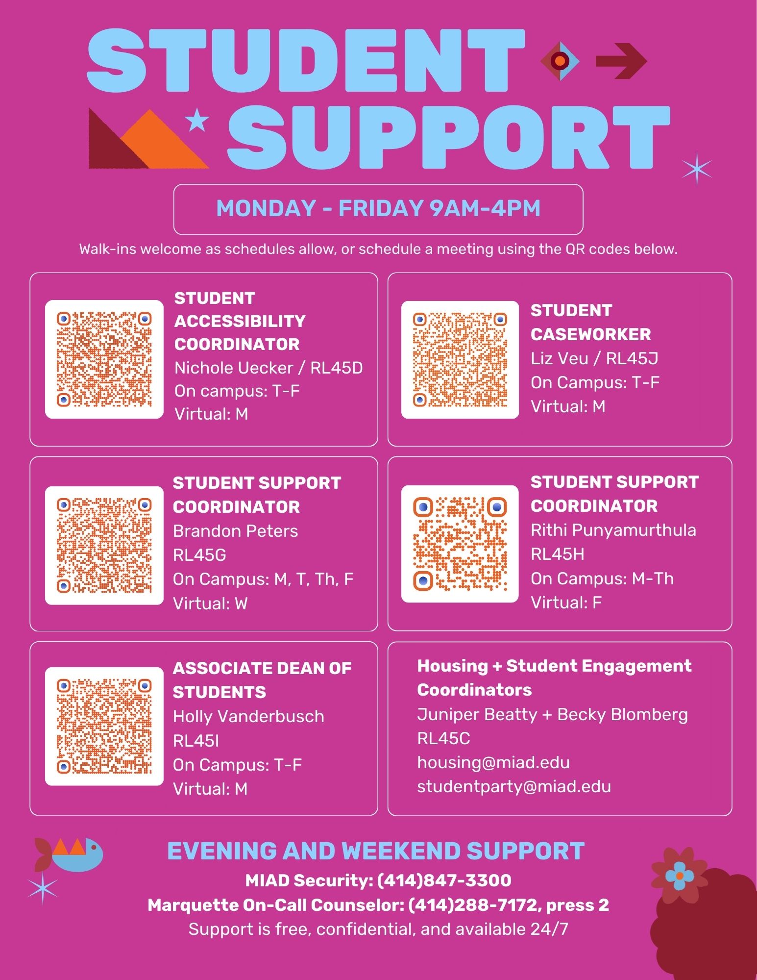 The Student Success Center is OPEN!