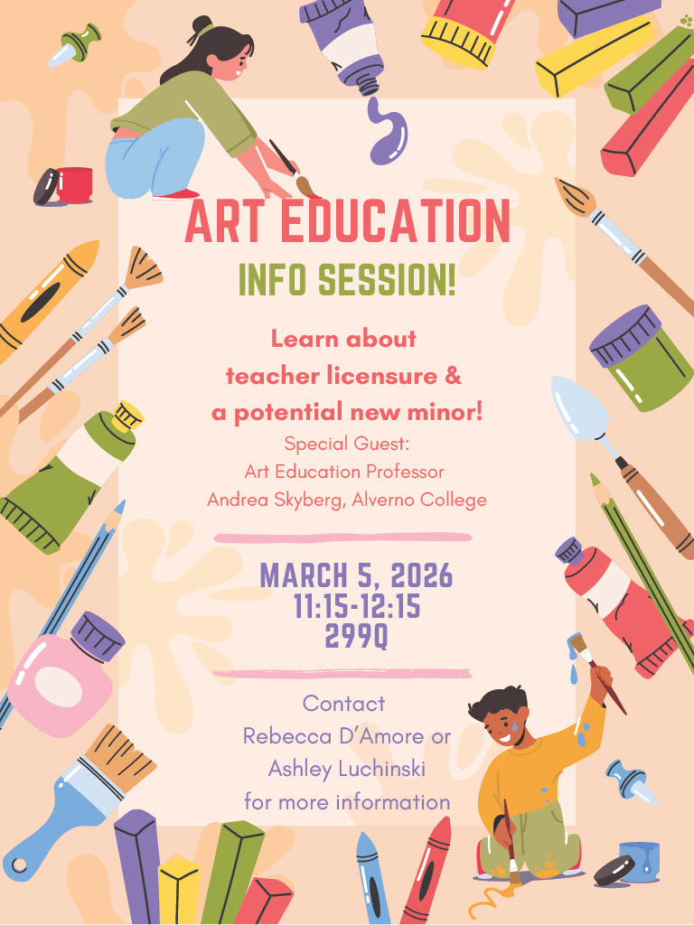 Art Education Info Session! March 5