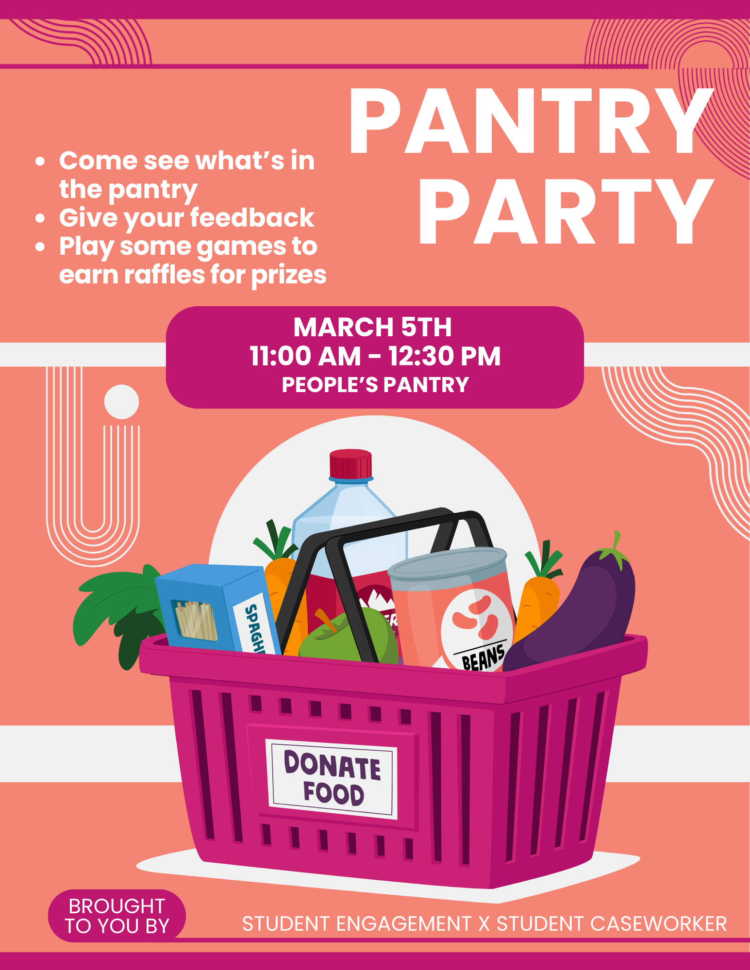 Pantry Party, March 5