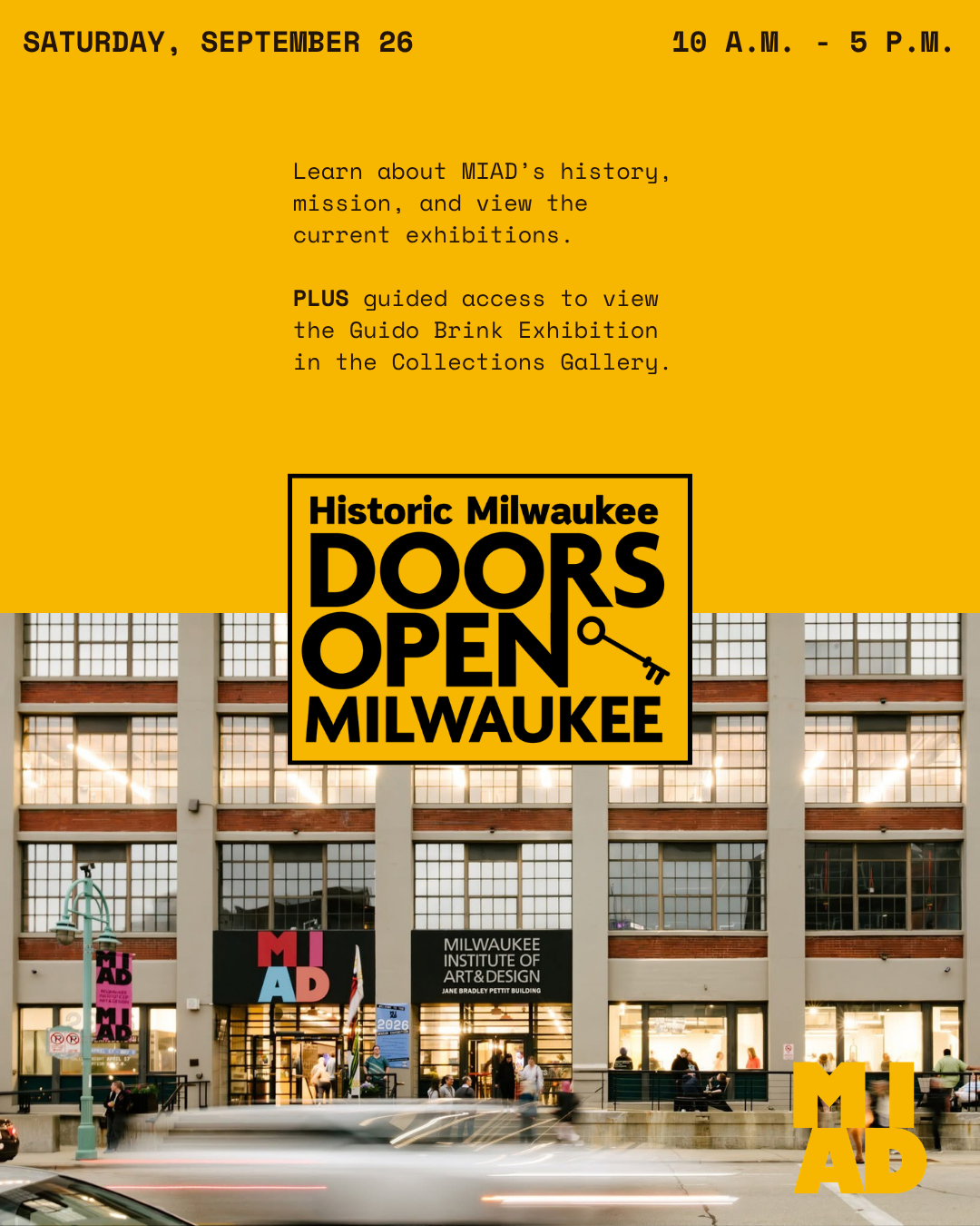 Doors Open Milwaukee | Volunteers Needed!
