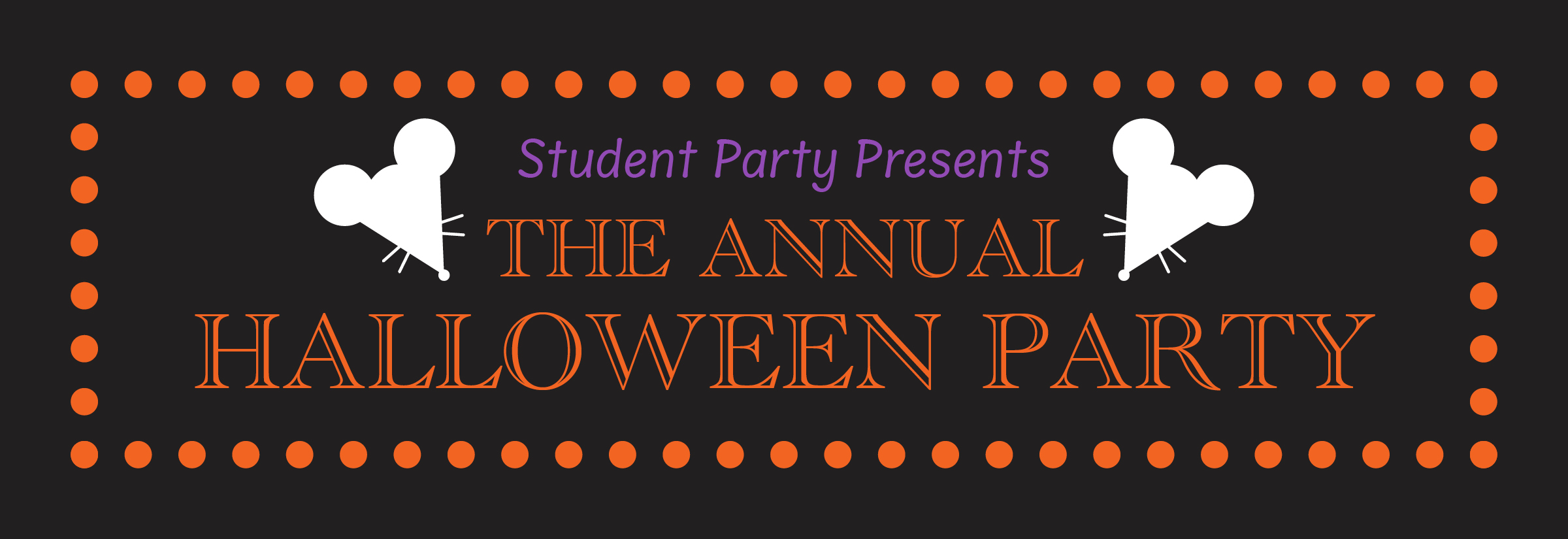 Annual Halloween Party, Oct. 24